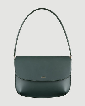 A.P.C. Sac Sarah Shoulder Dark Green Bags Women