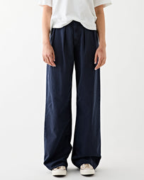 Denimist Blair Double Pleated Pant Navy Pants Women