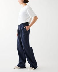 Denimist Blair Double Pleated Pant Navy Pants Women