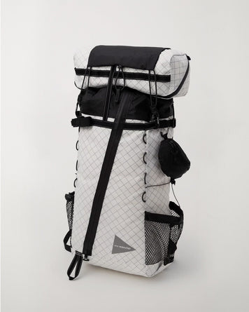 and wander ECOPACK 30L Backpack Off White Bags Men