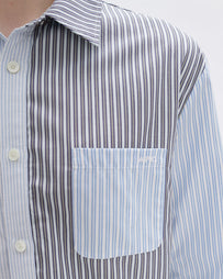 A.P.C. Chemise Erwann Blue Shirts L/S Men