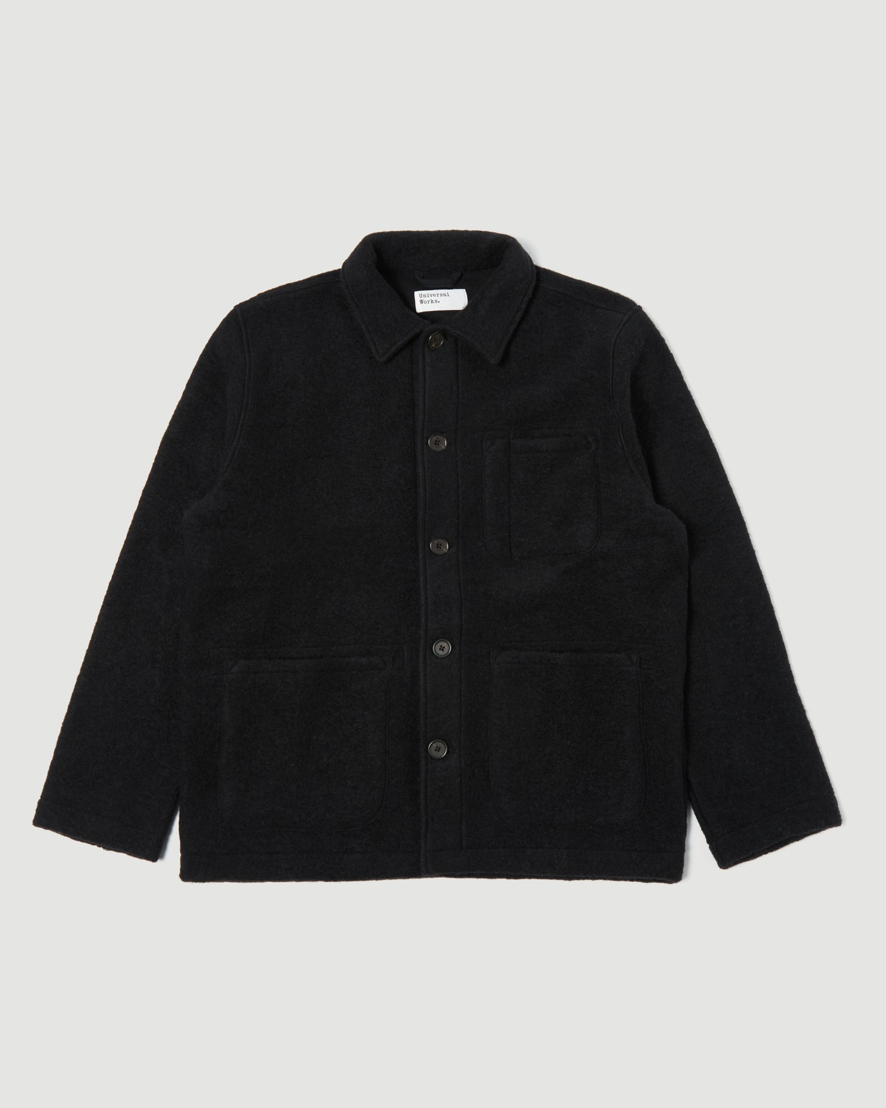 Universal Works – Field Jacket Black – Tenue de Nîmes