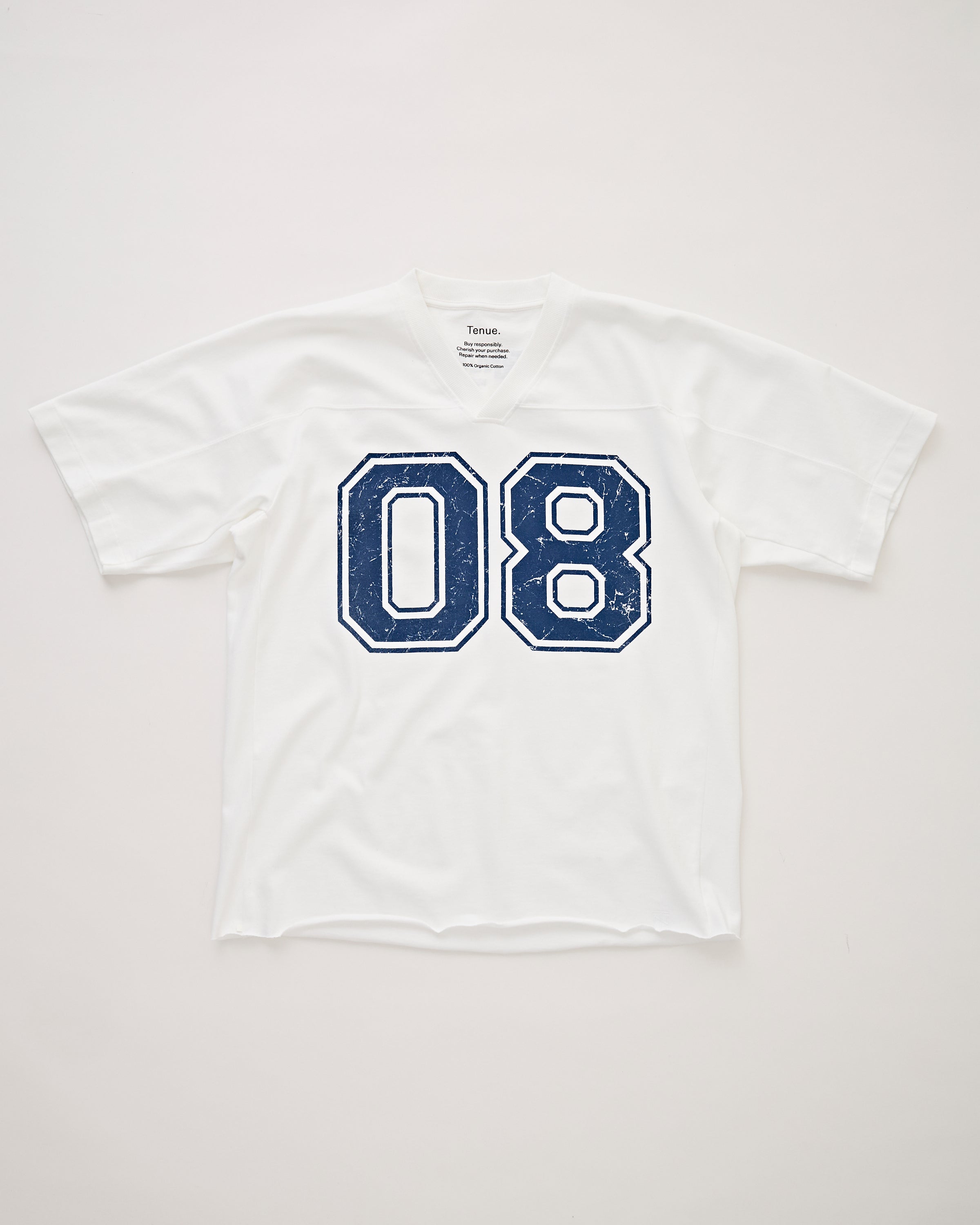 Tenue. Football T-Shirt 08 Optic White