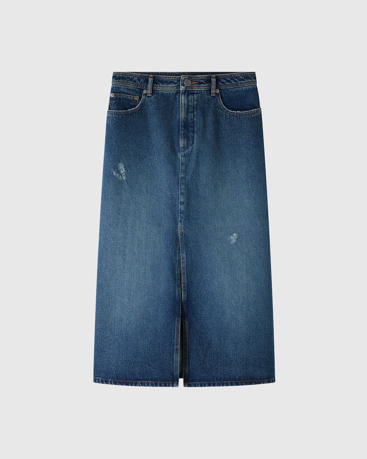 A.P.C. Jupe Georgia Washed Indigo WOMEN SKIRTS