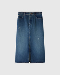 A.P.C. Jupe Georgia Washed Indigo WOMEN SKIRTS