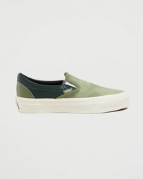 Vans Premium LX Slip-On Reissue 98 Satin Loden Green Shoes Sneakers Unisex