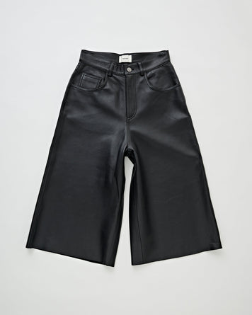 Haikure Belle Leather Black Pants Women