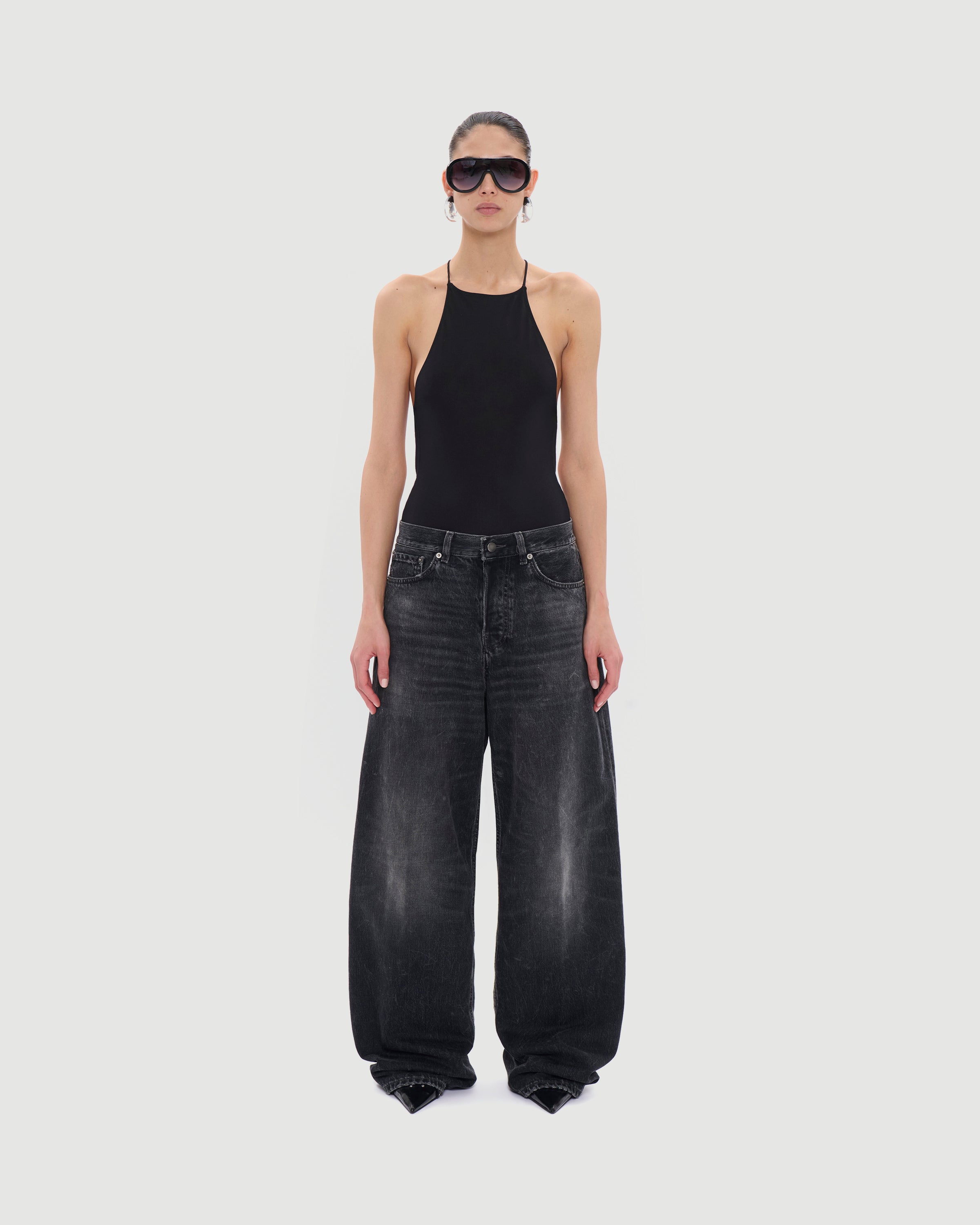 Haikure Bethany Authentic Black Wash Denim Women