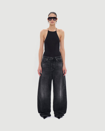 Haikure Bethany Authentic Black Wash Denim Women