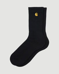 Carhartt WIP Chase Socks Black/Gold Socks