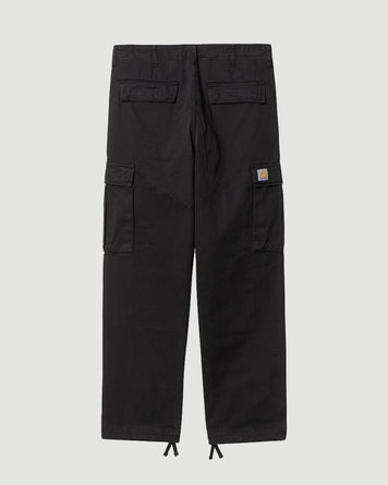 Carhartt WIP Regular Cargo Pant Black (Garment Dyed) Pants Men