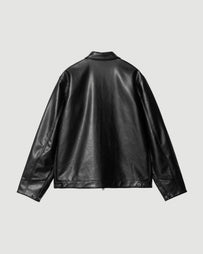 Detroit Jacket Black (Faux Leather)