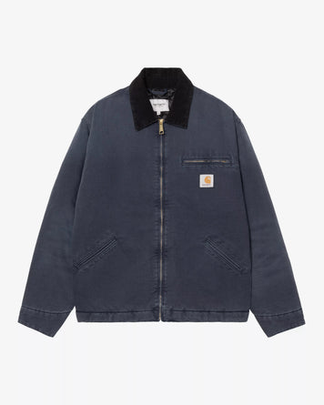 Carhartt WIP OG Detroit Jacket Canvas Dark Navy/Black JKT Short Men