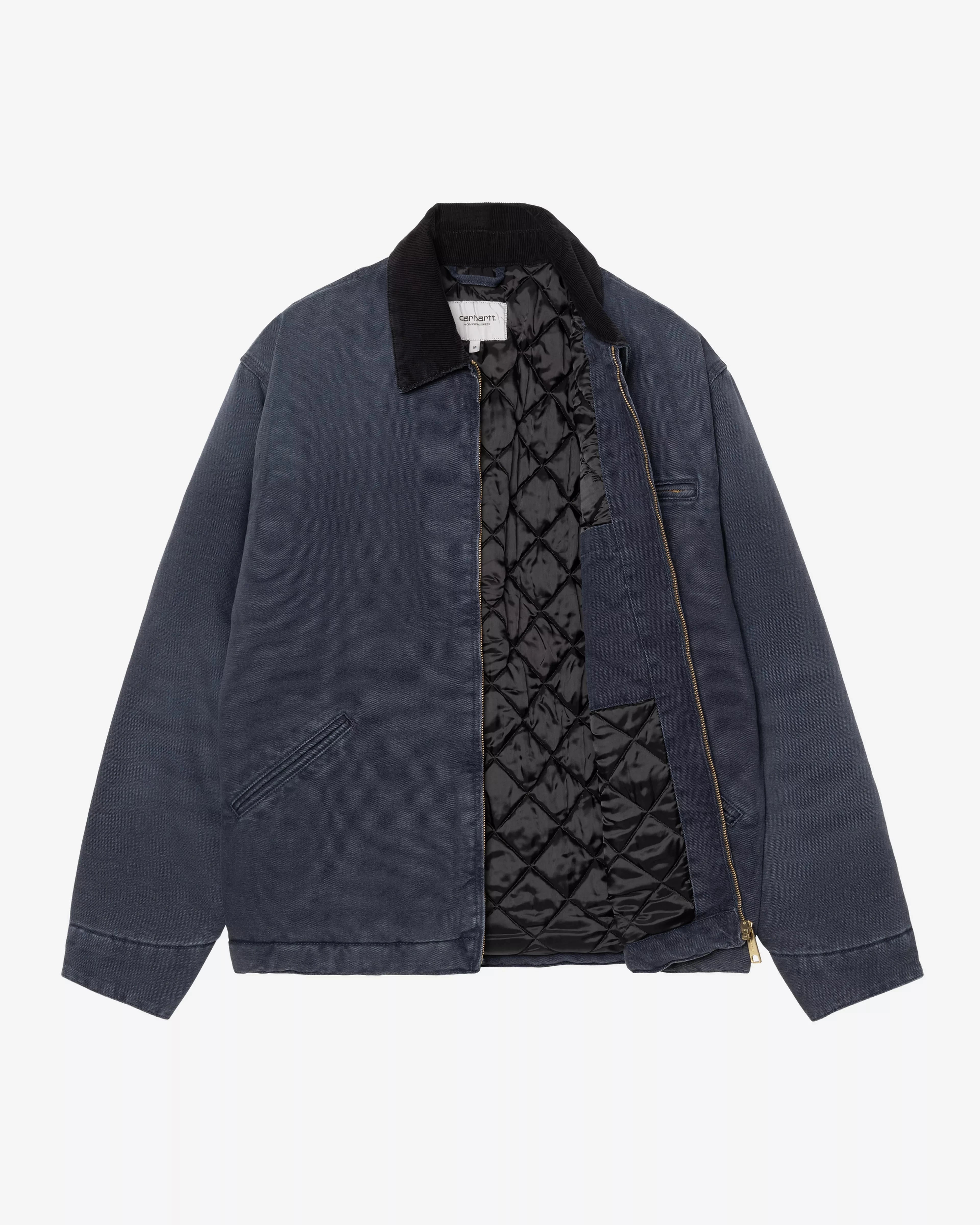 Carhartt WIP OG Detroit Jacket Canvas Dark Navy/Black JKT Short Men