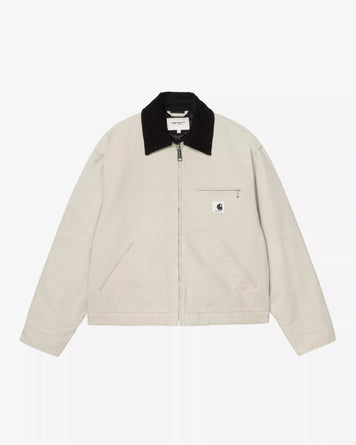 Carhartt WIP W' OG Detroit Jacket Canvas Fleur De Sel/Black JKT Short Men