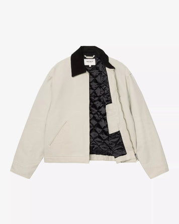 Carhartt WIP W' OG Detroit Jacket Canvas Fleur De Sel/Black JKT Short Men