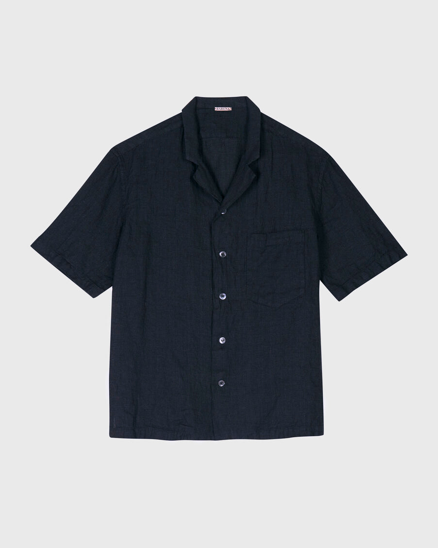 Barena Venezia Shirt Bagolo Navy Shirt S/S Men