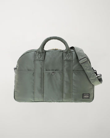 Porter Yoshida Tanker Madison Boston Bag (M) Sage Green Bags Unisex