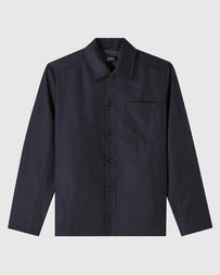 A.P.C. Veste Jeffray Dark Navy MEN JACKETS