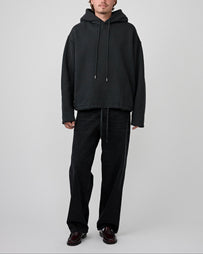 Tenue. Slater Hoodie Vintage Black Sweater Men