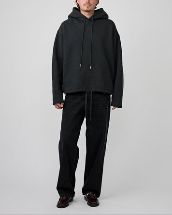 Tenue. Slater Hoodie Vintage Black Sweater Men