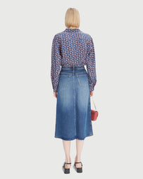 A.P.C. Jupe Georgia Washed Indigo WOMEN SKIRTS