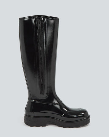 Kassl Editions Tijntje Shiny Black Shoes Sneaker Women