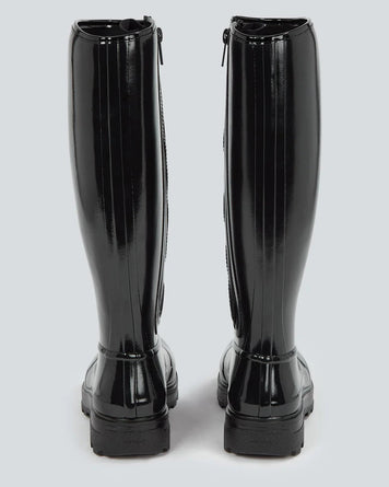 Kassl Editions Tijntje Shiny Black Shoes Sneaker Women