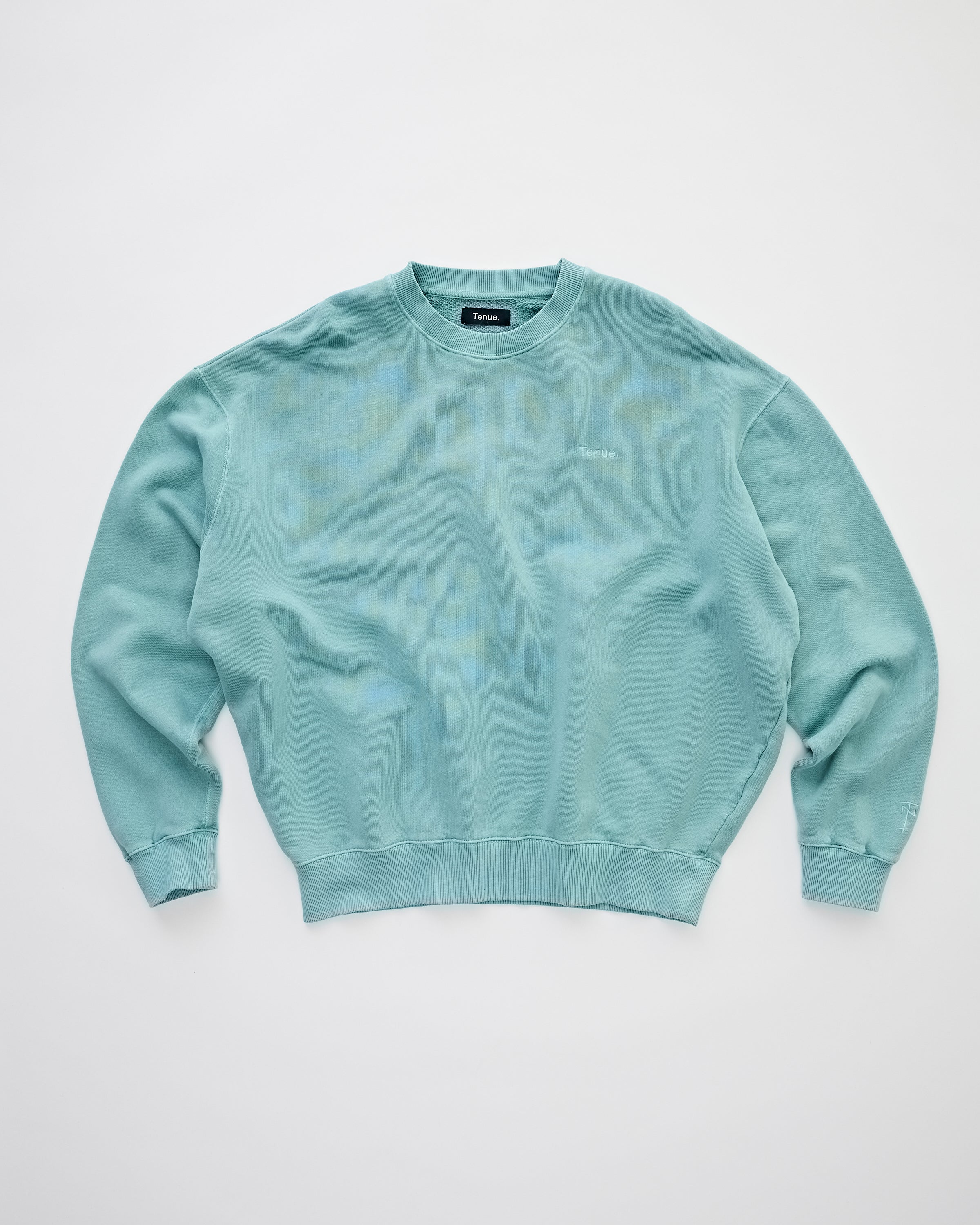 Tenue. Kelly Sweat Trashed Emerald Sweater Unisex