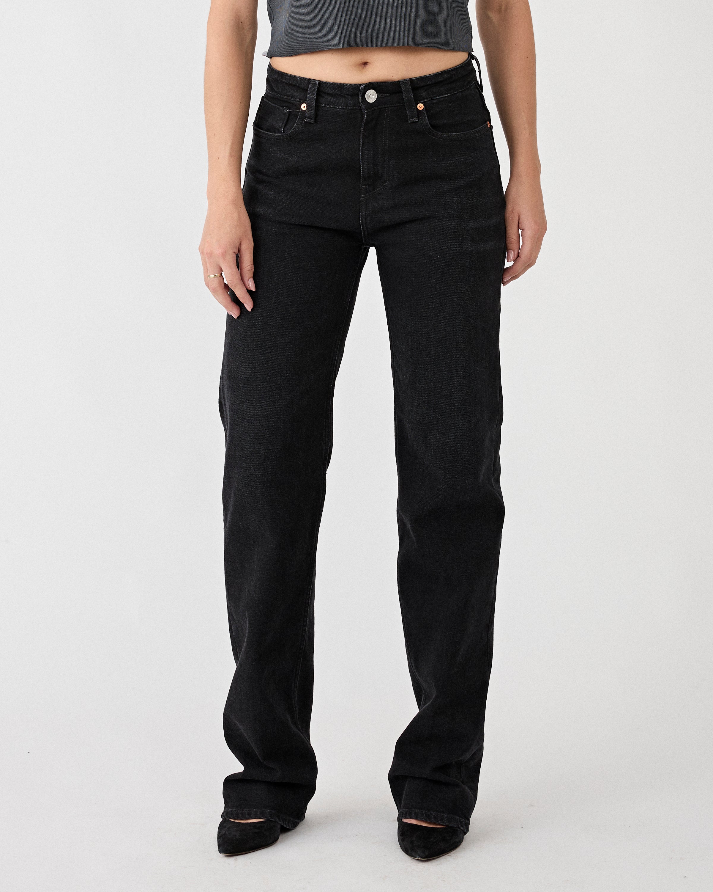 Tenue. Kim Jeans Coal Denim Women