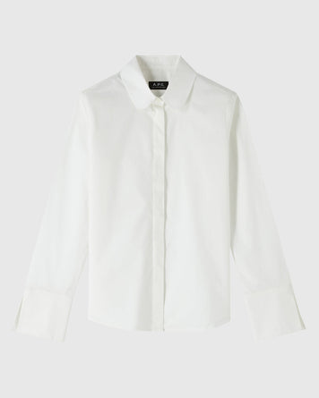 A.P.C. Chemise Linda White WOMEN SHIRTS