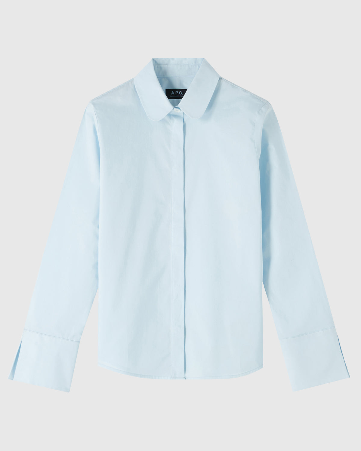 A.P.C. Chemise Linda Pale Blue WOMEN SHIRTS