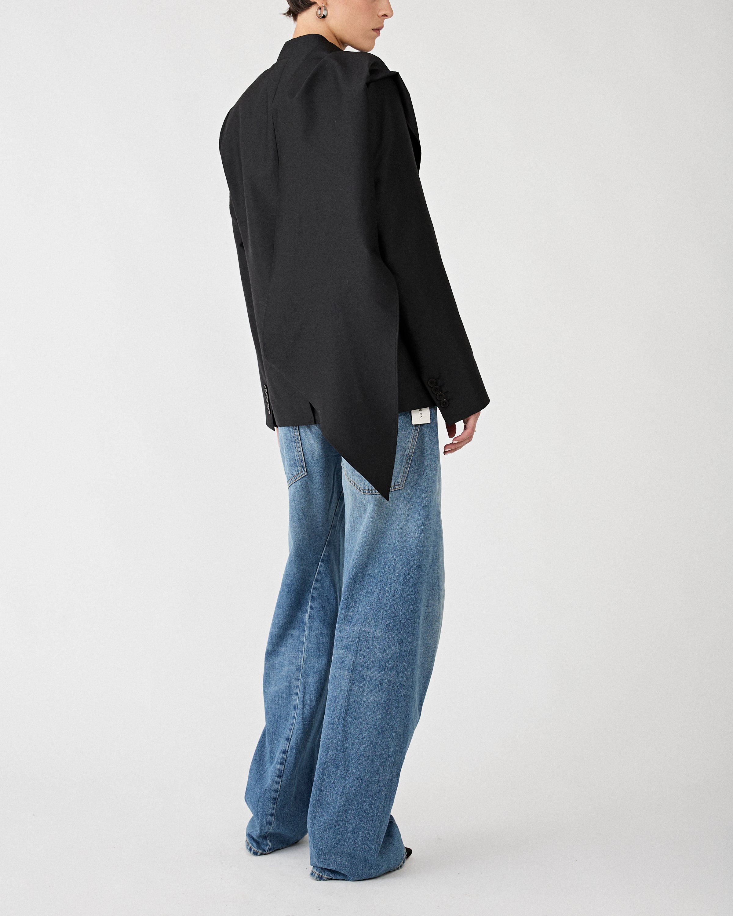 6397 Big Twisted Seam Soft Mid Blue Denim Women