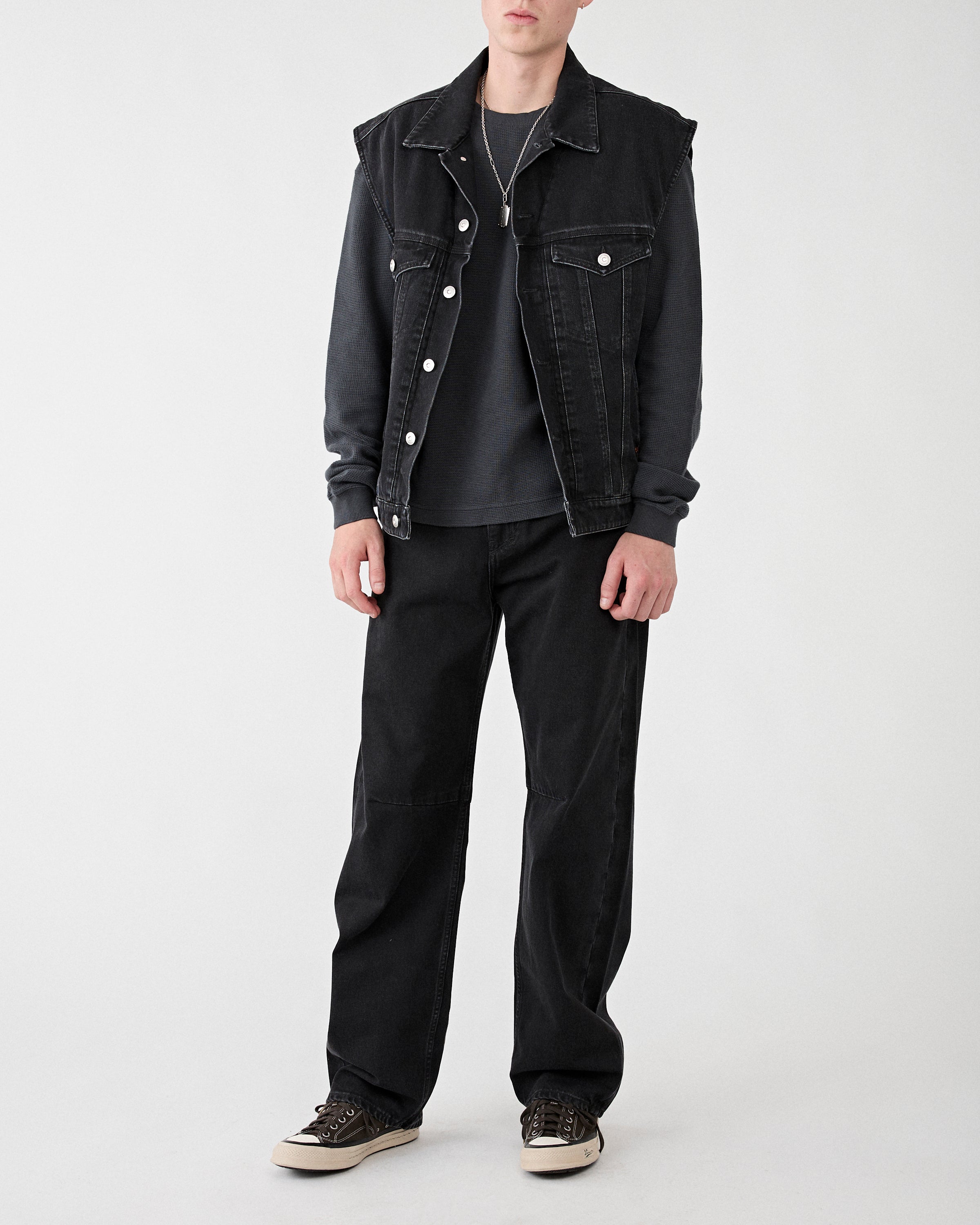 Tenue. Hopper Sleeveless Jacket Asheton JKT Short Unisex