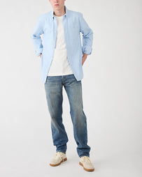 Tenue. Bruce Light Weight T-Shirt White T-shirt S/S Men