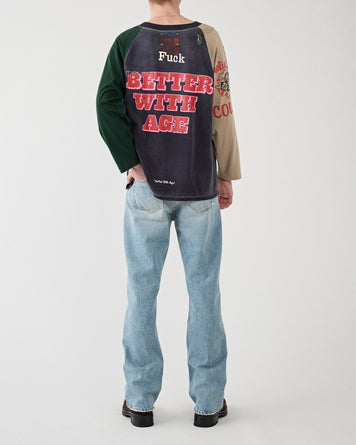 Better With Age Stinger Raglan Tee Black T-shirt S/S Men