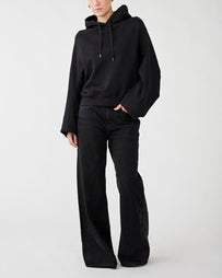 Christian Wijnants Taraji Hoodie Black Sweats Women