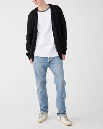 A.P.C. Cardigan Davis Black Knitwear Men