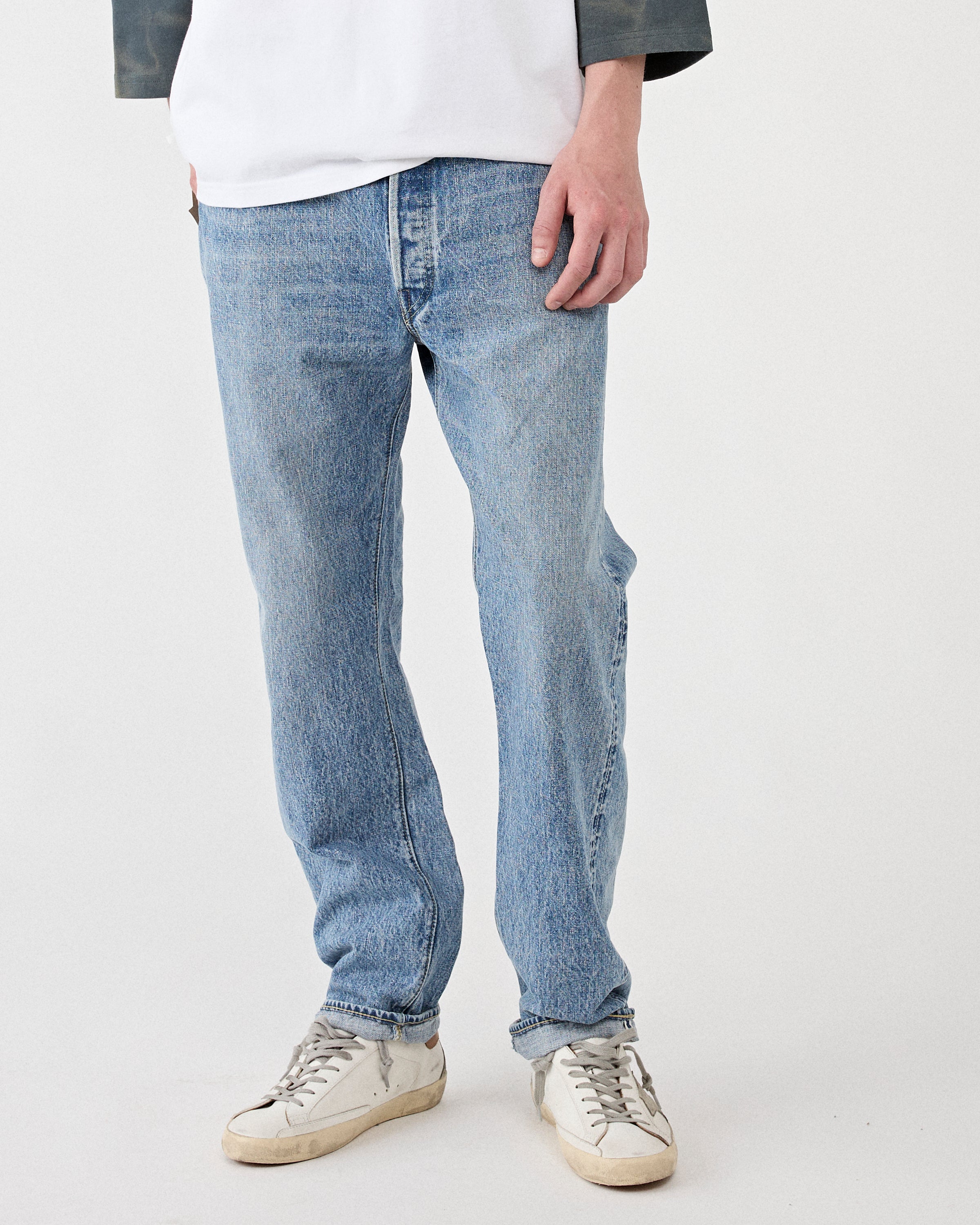OrSlow 105 TDN Special Heavy Wash Selvedge Denim Men