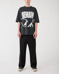 Applied Art Forms LM1 Oversized T-Shirt Artwork II Charcoal T-shirt S/S Men