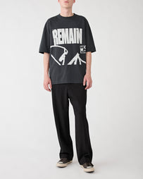 Applied Art Forms LM1 Oversized T-Shirt Artwork II Charcoal T-shirt S/S Men