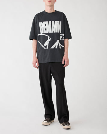 Applied Art Forms LM1 Oversized T-Shirt Artwork II Charcoal T-shirt S/S Men