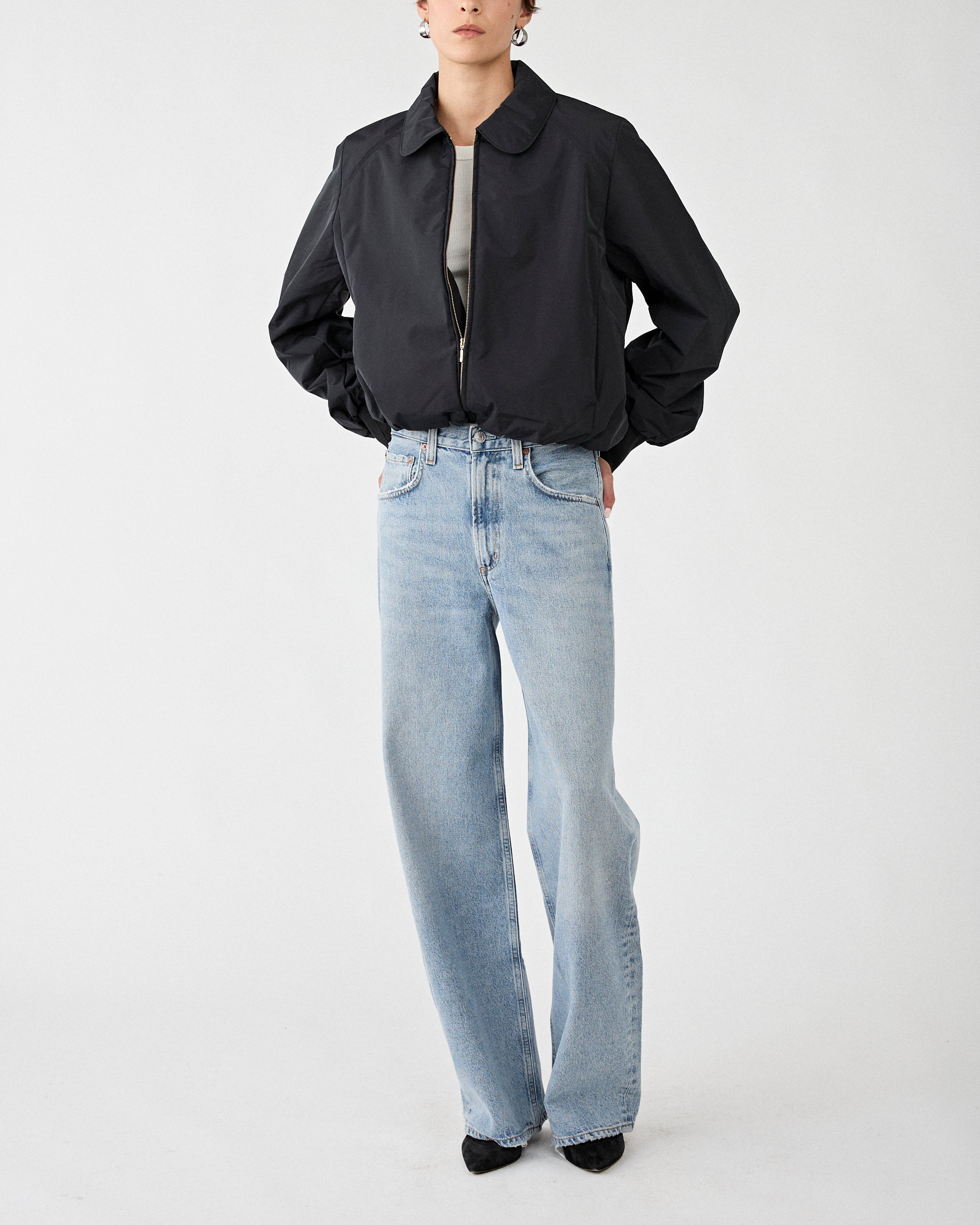 A.P.C. Blouson Salome Black Shirt L/S Women