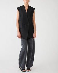 Haikure Korea Flanel Grey Denim Women