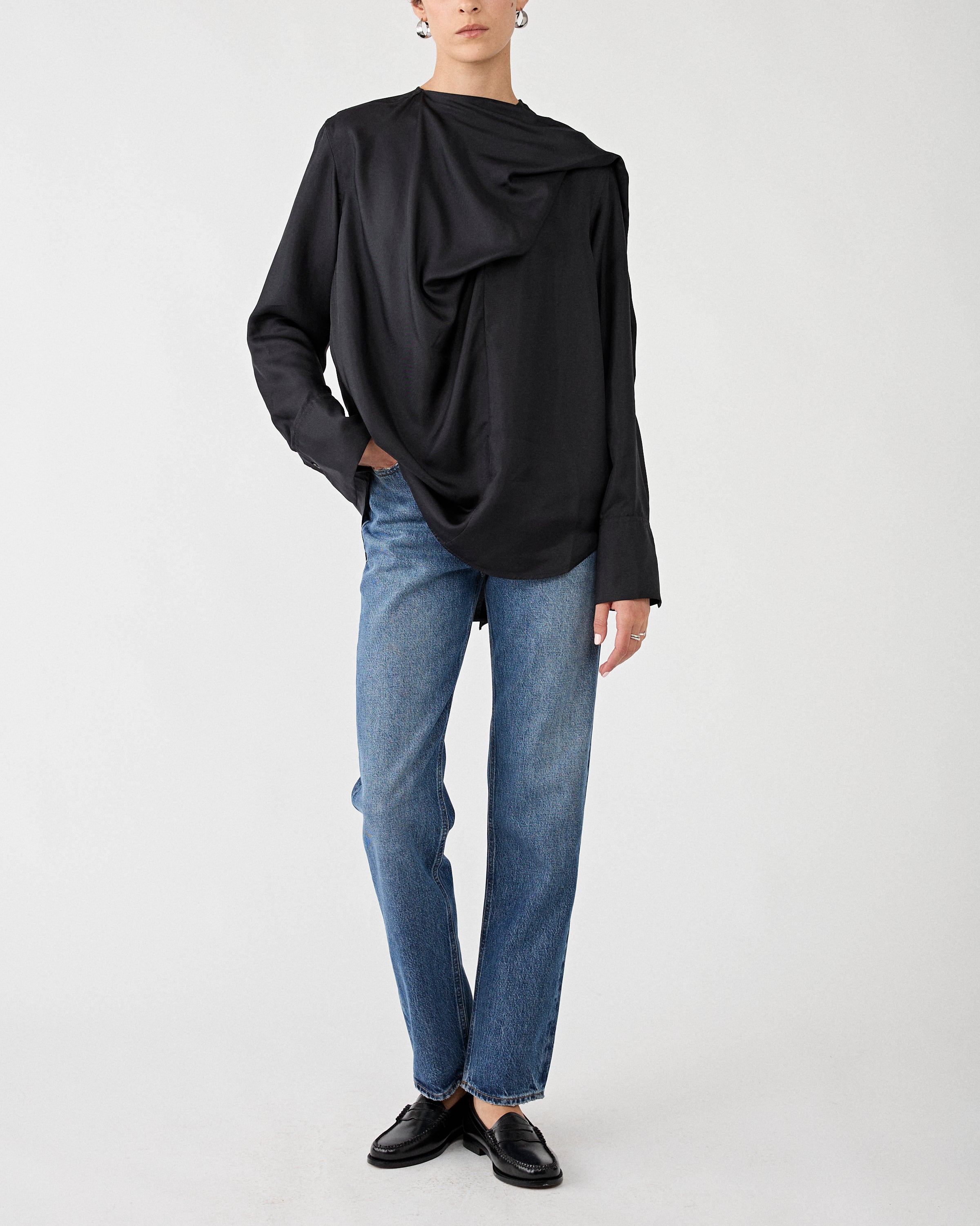 AgoldE 90's Jean Pinch Infinite Denim Women