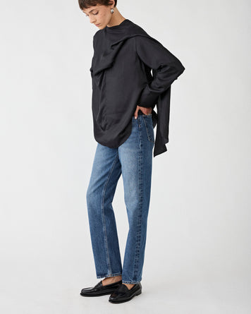 AgoldE 90's Jean Pinch Infinite Denim Women