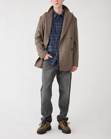 A.P.C. Surchemise Bobby Heather Grey Shirt L/S Men
