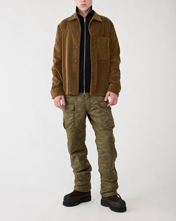 Barena Venezia Overshirt Cedrone Matador Tobacco JKT Short Men