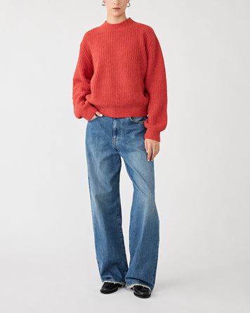 A.P.C. Pull Emilia Red Sweater Women