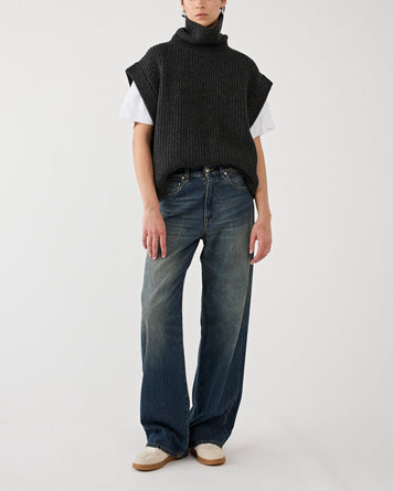 6397 Wide Jean Dream Blue Denim Women